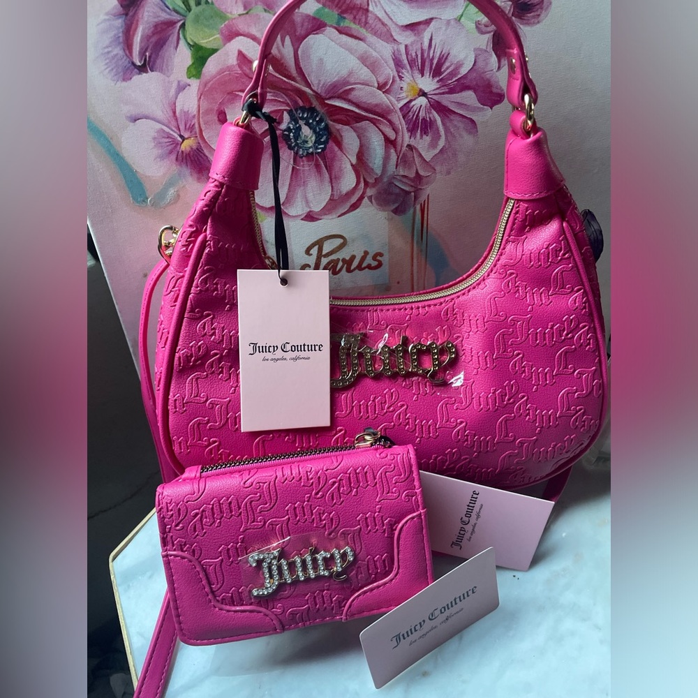 New Juicy Couture handbag and wallet. Must have this Tik Tok viral